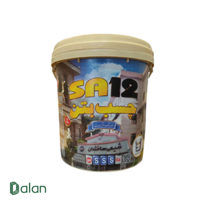 چسب بتن SA12 شیمی ساختمان ۸ کیلو (سفارش)